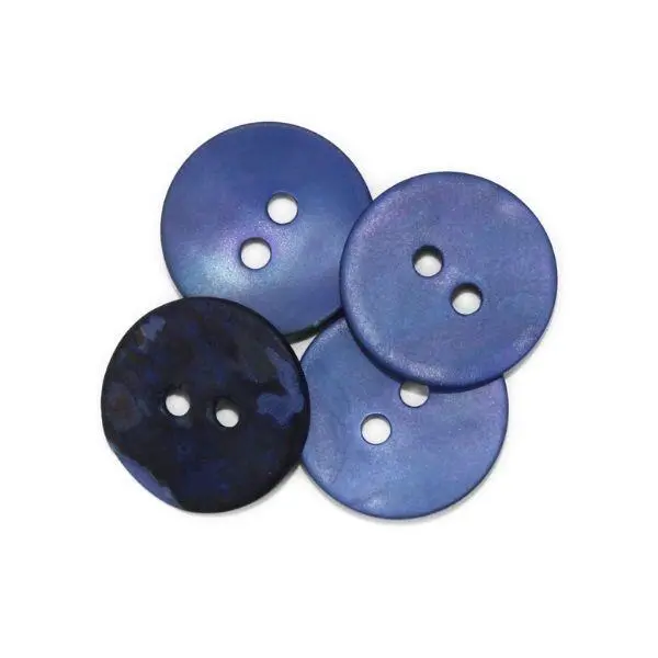 DROPS Round blue 15 mm (no. 621)