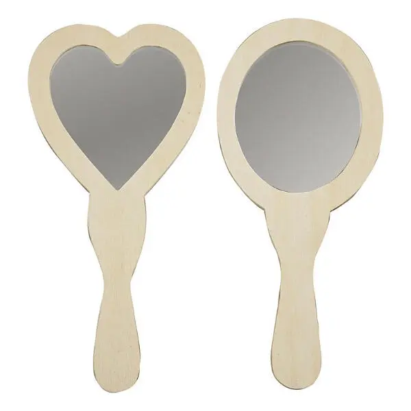 Hand mirrors, 2 pcs