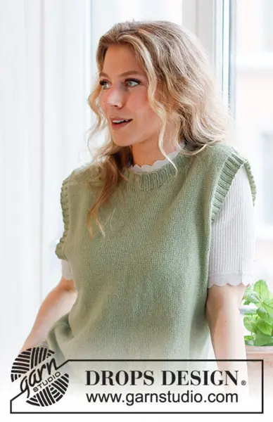 220-42 Abby Vest by DROPS Design