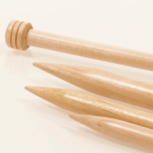 DROPS Single Pointed Needles Basic Birch, 35 cm