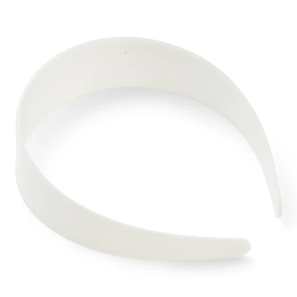 HobbyArts Hair Band, White, 40 mm, 1 pcs