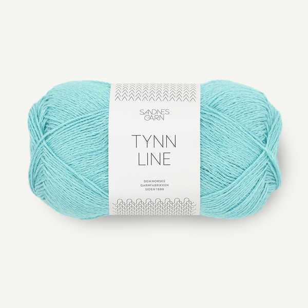 Sandnes Tynn Line 7213 Blue Turquoise
