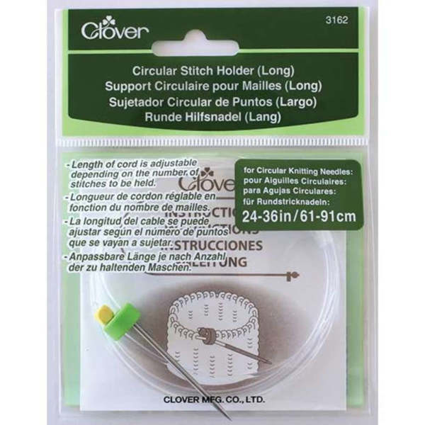 Clover Round Stitch Holder, Long