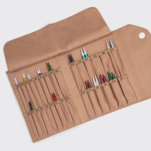 KnitPro Interchangeable Circular Needle Case Clay Collection