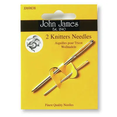 John James Knitters Needles size 14/18 (2 needles)