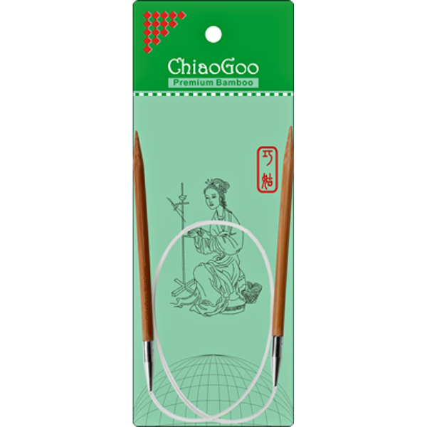 ChiaoGoo Bamboo Patina Circular Needles (9"–40")