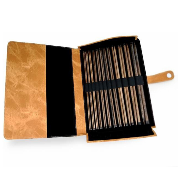 LYKKE Straight Needle Set Umber, Tan, 14"