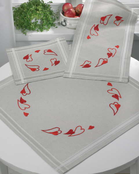 Embroidery Kit Christmas 40 x 40 cm