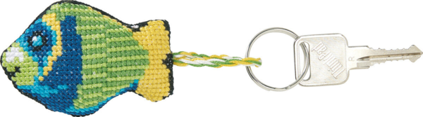 Embroidery Kit Real Emperor Fish 7 x 5 cm / 2.76 x 1.97 in