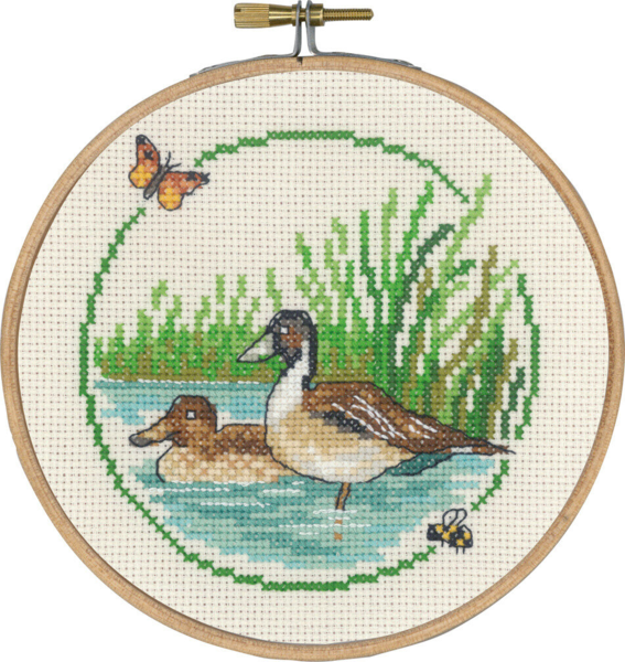 Embroidery Kit Garganey B 5810/15 15cm / 5.91in dia.