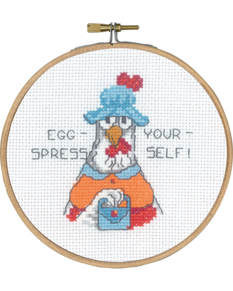 Embroidery Kit Egg-Spress 5810/13 13 cm dia. / 5 in dia.