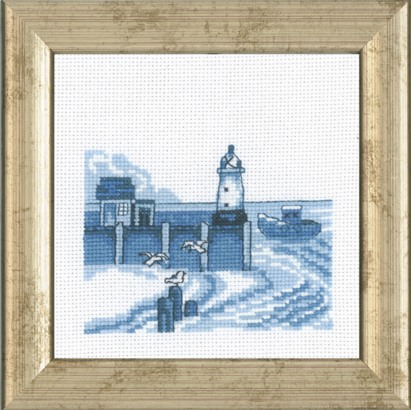 Embroidery Kit The Lighthouse R5995 12 x 12 cm / 5 x 5 in