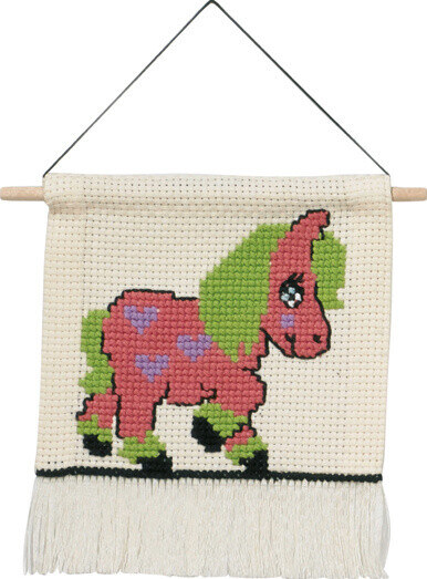 Embroidery Kit MFK heart pony 5119/18 16 x 18 cm / 6 x 7 in