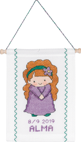 Embroidery Kit Virgo B5129/18 18 x 25 cm / 7.09 x 9.84 in