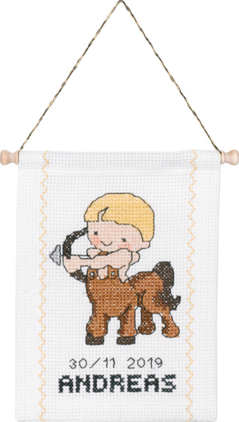 Embroidery Kit Sagittarius B5129/18 18 x 25 cm / 7.09 x 9.84 in