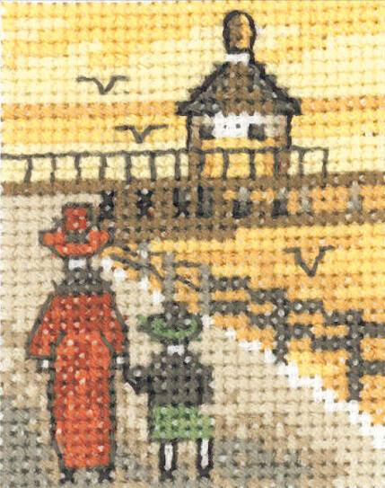 Embroidery Kit Mole 5 x 6.5 cm / 1.97 x 2.56 in