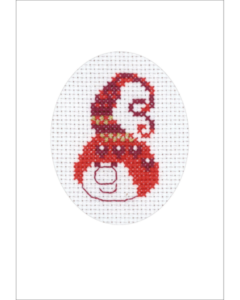 Embroidery Kit Christmas Card 5883/00 9 x 13 cm