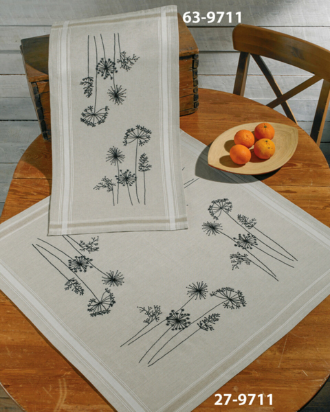 Embroidery Kit Nature 80 x 80 cm / 31.50 x 31.50 in