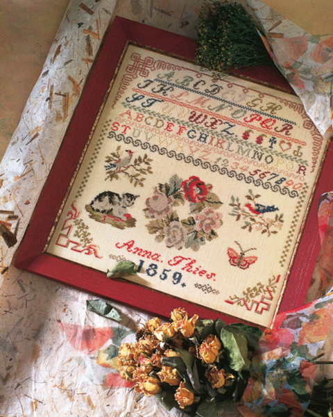 Embroidery Kit Anna Thies 1859 35 x 35 cm / 13.78 x 13.78 in 5633