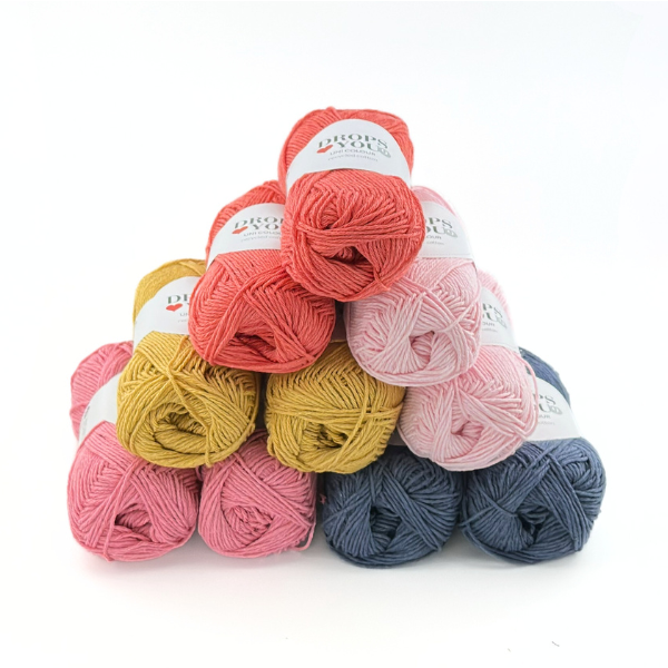 DROPS Loves You 9 - Golden Grace 10 skeins