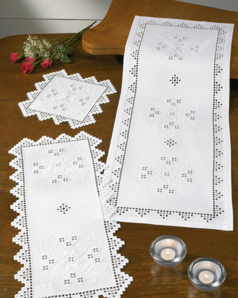 Embroidery Kit Hardanger 31 x 71 cm / 12 x 28 in