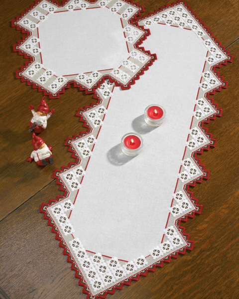 Embroidery Kit Hardanger 33 x 86 cm / 13 x 34 in