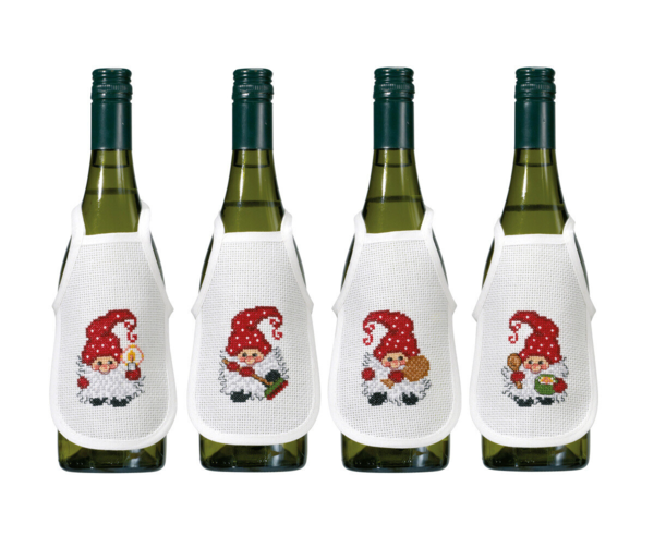 Embroidery Kit Elf Activity 4 pack 10 x 15 cm / 3.94 x 5.91 in