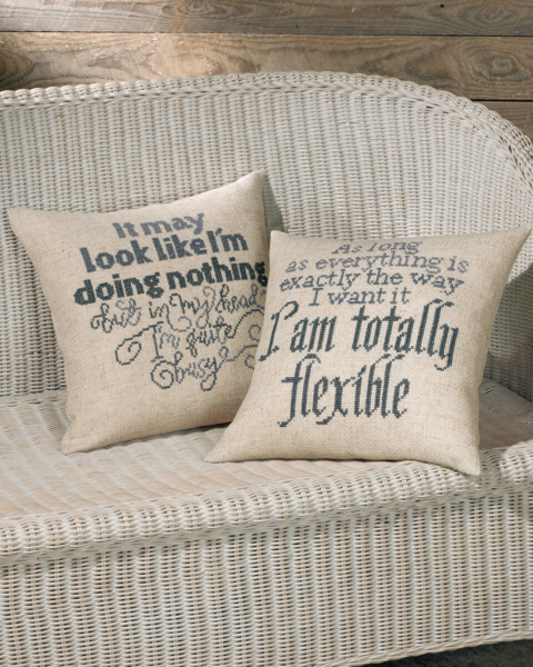 Embroidery Kit Totally flexible 40 x 40 cm / 15.75 x 15.75 in