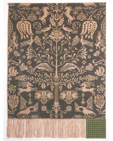 Embroidery Kit Partition Light Green 101 x 140 cm / 39.76 x 55.12 in