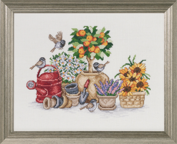 Embroidery Kit The Orange Tree R/5311 37 x 29 cm / 14.57 x 11.42 in