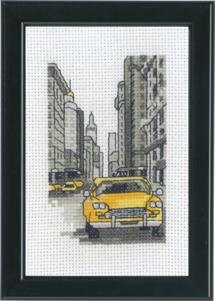 Embroidery Kit New York 10 x 15 cm / 4 x 6 in