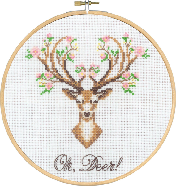 Embroidery Kit DEER 20 Ø / 7.87 in dia. M/5810/20