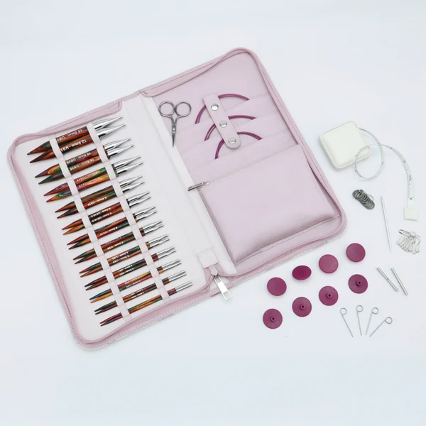 KnitPro Symfonie 2 Interchangeable Circular Needle Set, Grande, 5" (13 cm)