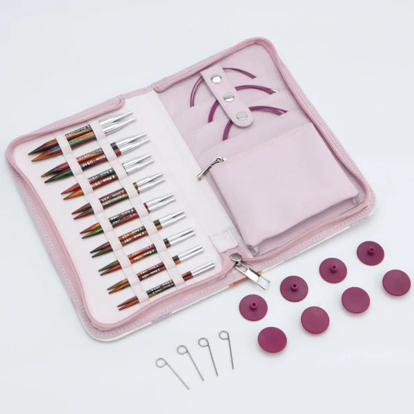 KnitPro Symfonie 2 Interchangeable Circular Needle Set, Special Deluxe, 5" (10 cm)