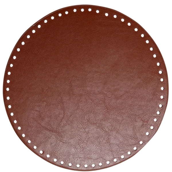 Go Handmade Round Base: Brown, 25 cm