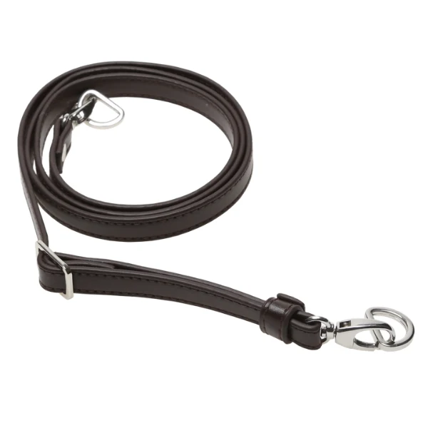 Go Handmade Bag Shoulder Strap 130 cm (51.18 in) 12 mm, Black, Silver