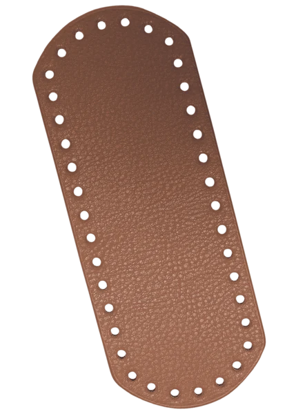 Go Handmade Oval Base: 21x8 cm, Brown