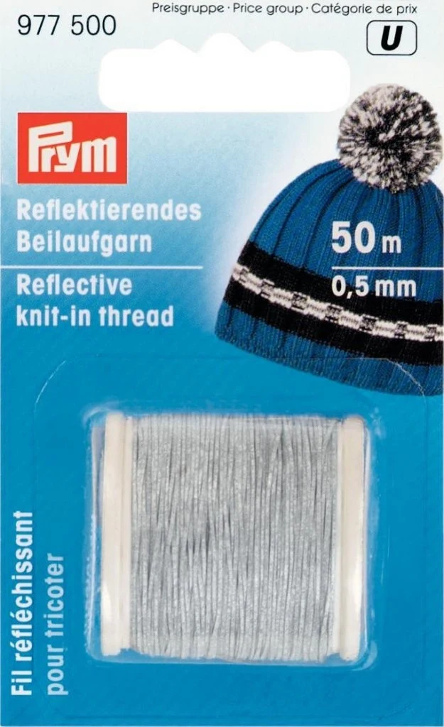 Prym Reflecting knit-in thread 0.5 mm x 25 m - Buy today