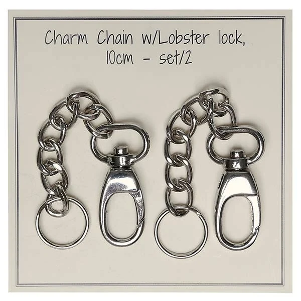 Go Handmade Charm Chain with Lobster Lock