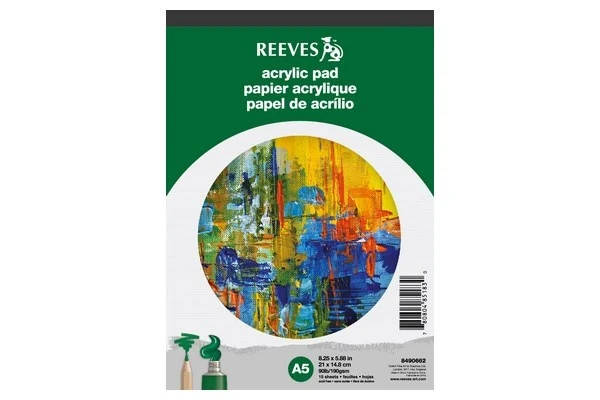 Reeves Acrylic paper block A5 - Buy quality here