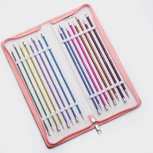 KnitPro Zing Single Pointed Needle Set 40 cm - Buy Today