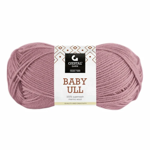 Gjestal Baby Ull 8502 Dusty old rose