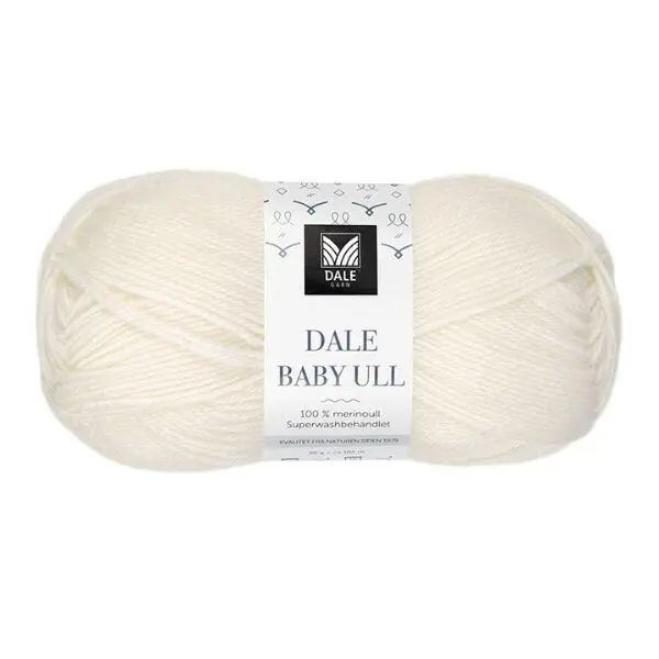 Dale Baby Ull 0020 Unbleached white