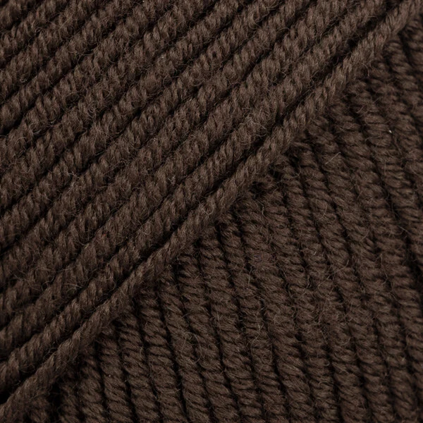 DROPS Merino Extra Fine 09 Dark brown (Uni Colour)