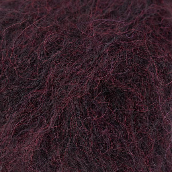 DROPS Brushed Alpaca Silk 43 Dark grape (Mix)