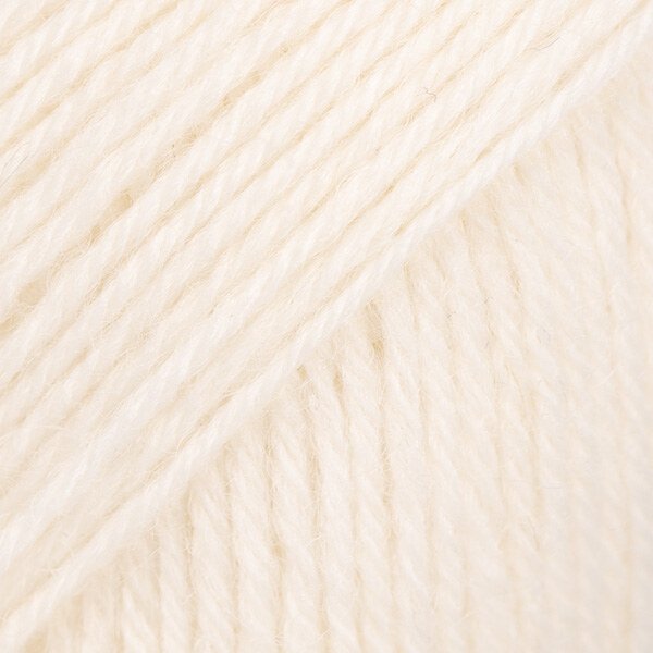 DROPS Fabel Uni Colour 100 Off white