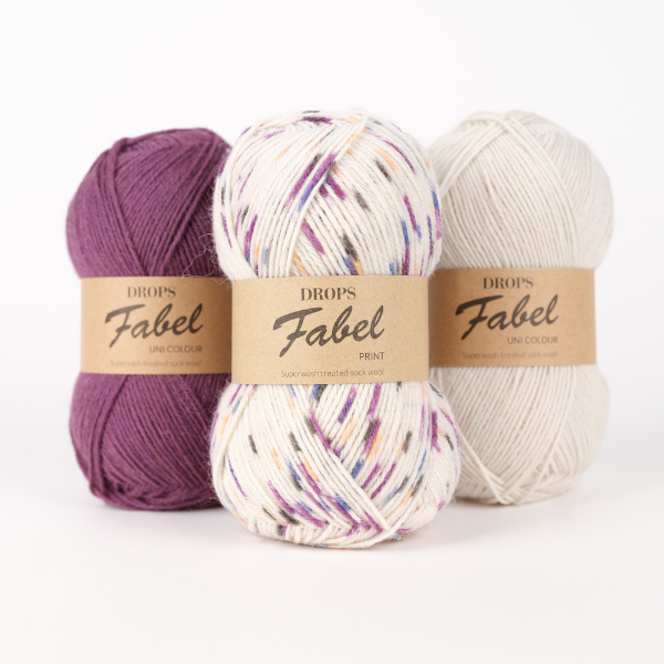 DROPS Fabel Print