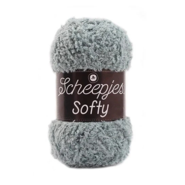 Scheepjes Softy 477 Steel gray - bluish cut