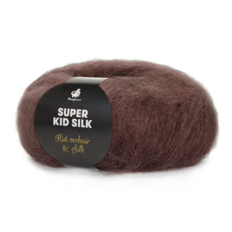 Mayflower Super Kid Silk 120 Dark Mahogany