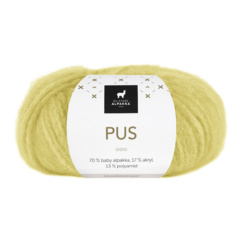 Du Store Alpakka Pus 4024 Tart yellow